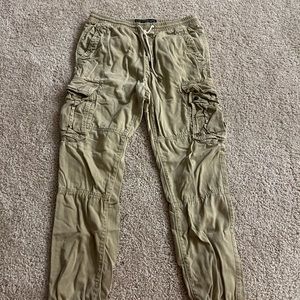 American eagle khaki joggers